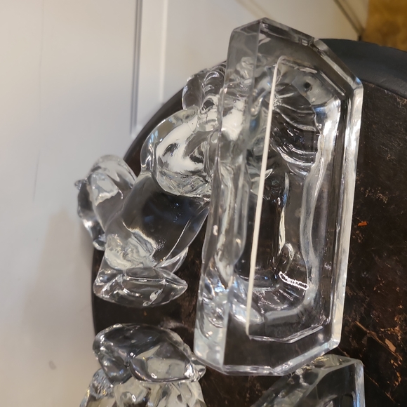 L E Smith ca 1940 Glass Horse Bookends 7.5" - Picture 9 of 10